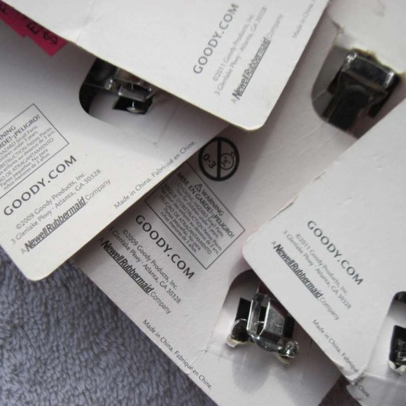 Goody Anissa Plastic Stay Put Slideproof Secure Fit Hold Ring Bow Hair Barrette - Picture 4 of 16